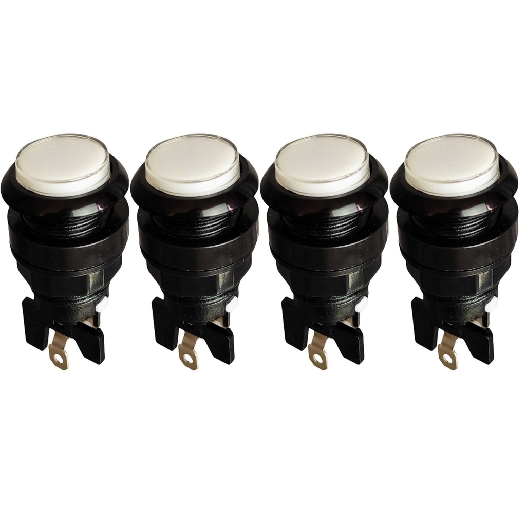 Boton con LUz  led camaleon Blanco