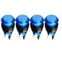 Boton con LUz  led camaleon Azul