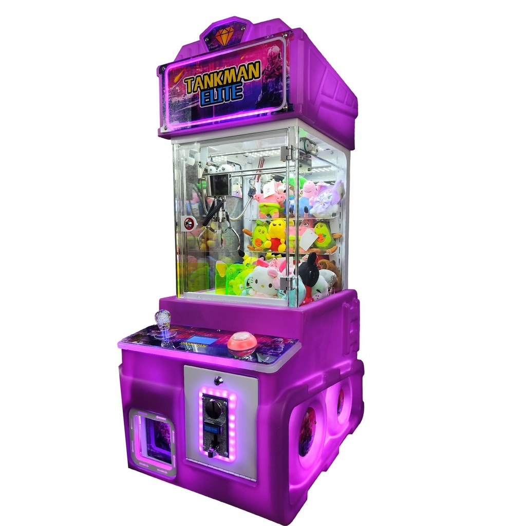MAQUINA PELUCHERA MINI DOLL TANK MAN ELITE MUSICAL Azul