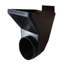 Cono De Plastico Para Hopper Negro CHPN