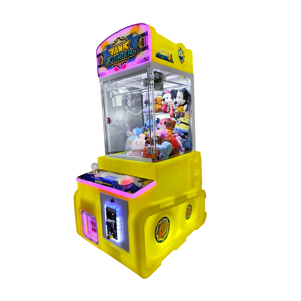 MAQUINA PELUCHERA TANK FIGHTER Amarilla