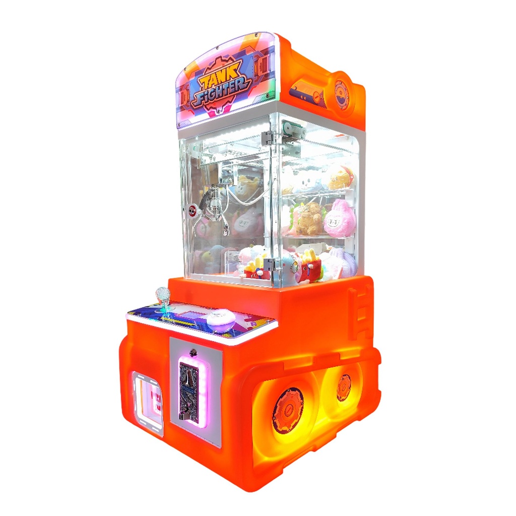 MAQUINA PELUCHERA TANK FIGHTER Naranja