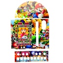 Acrilico Picachu Botones Mario Peach