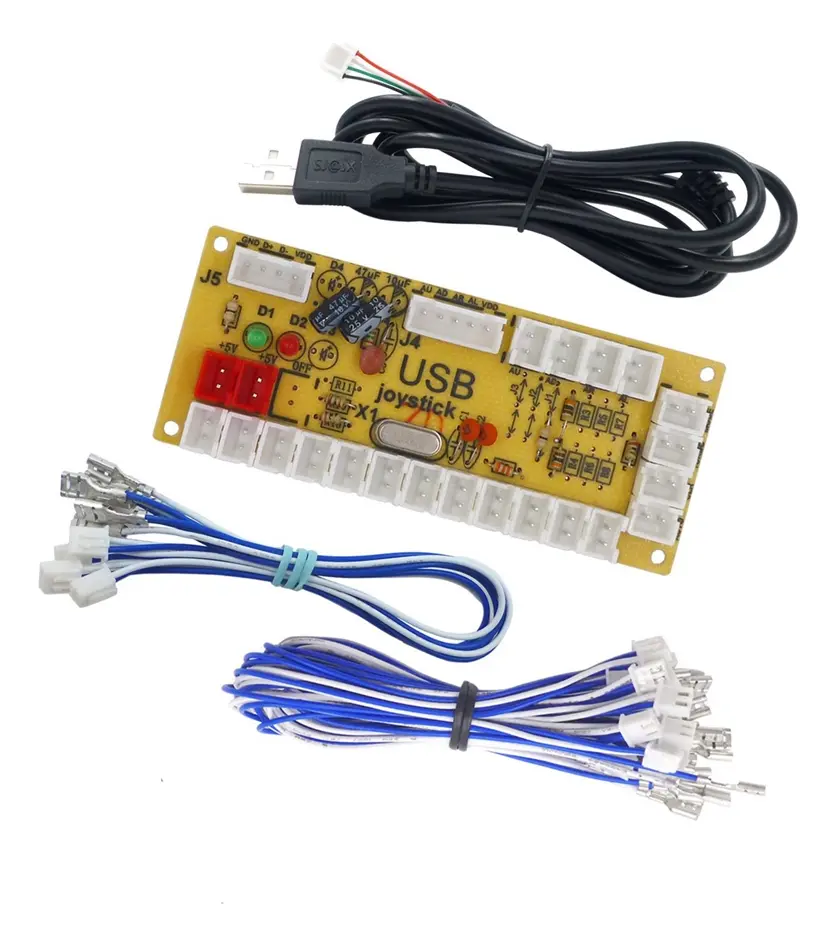 [ZERO DELAY] Codificador Usb Joystick Arcade Zero Delay Pc,rockolas